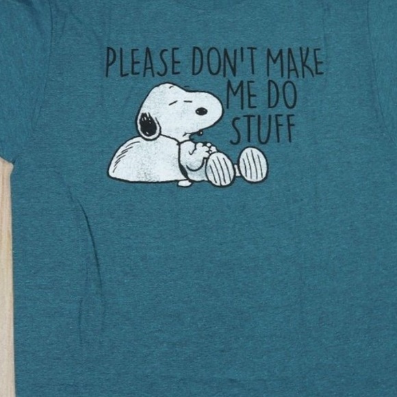 peanuts snoopy Shirts Peanuts Snoopy T Shirt Green Color Short Sleeve Poshmark